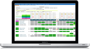 Nurse scheduling software - unit schedule